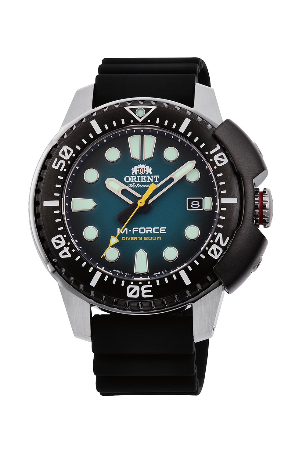 ORIENT, Ceas din otel inoxidabil, Negru