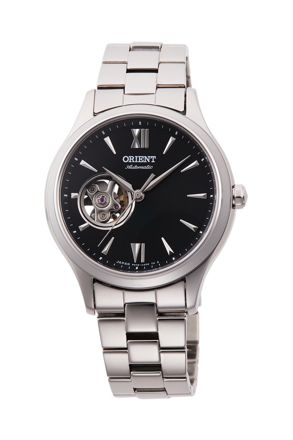 ORIENT, Ceas automatic cu bratara metalica, Argintiu