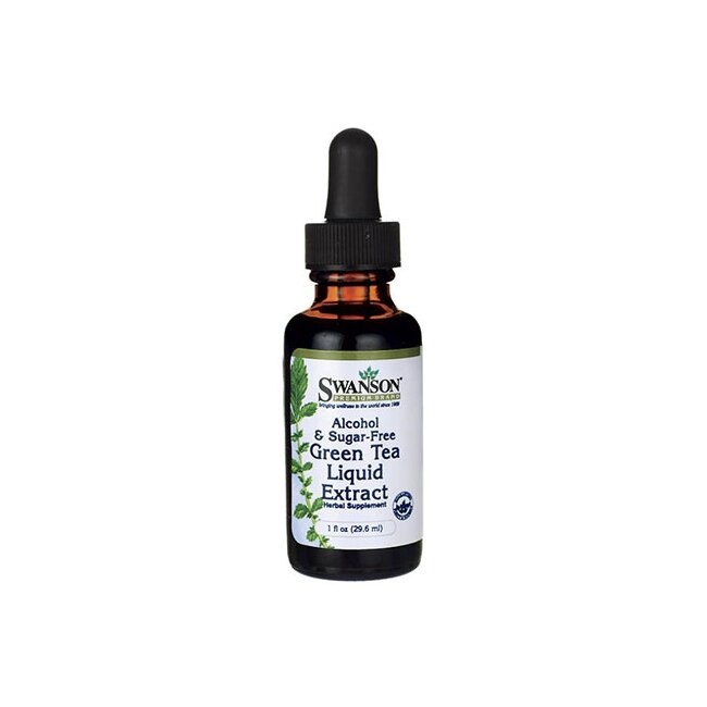 Supliment Alimentar, Swanson, Green Tea Liquid Extract, 29 ml