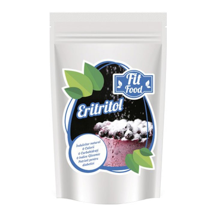 Indulcitor natural Eritritol, Fit Food, 1kg