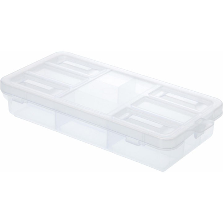 Cutie depozitare, 190X90X35mm, transparenta
