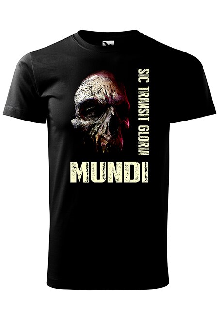 Tricou,K-off,negru,Sic Transit Gloria Mundi