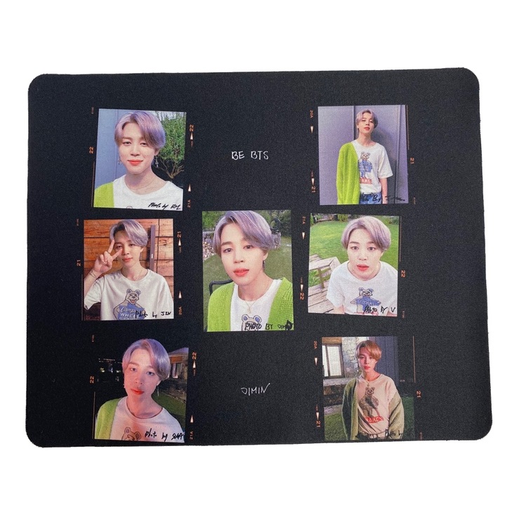 Egyedi jimin bts egérpad, poliészter
