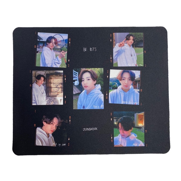 Egyedi jungkook bts egérpad, poliészter