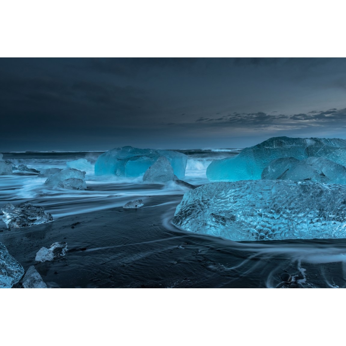 Fototapet autocolant PVC Iceberg model 2, 180x240 cm