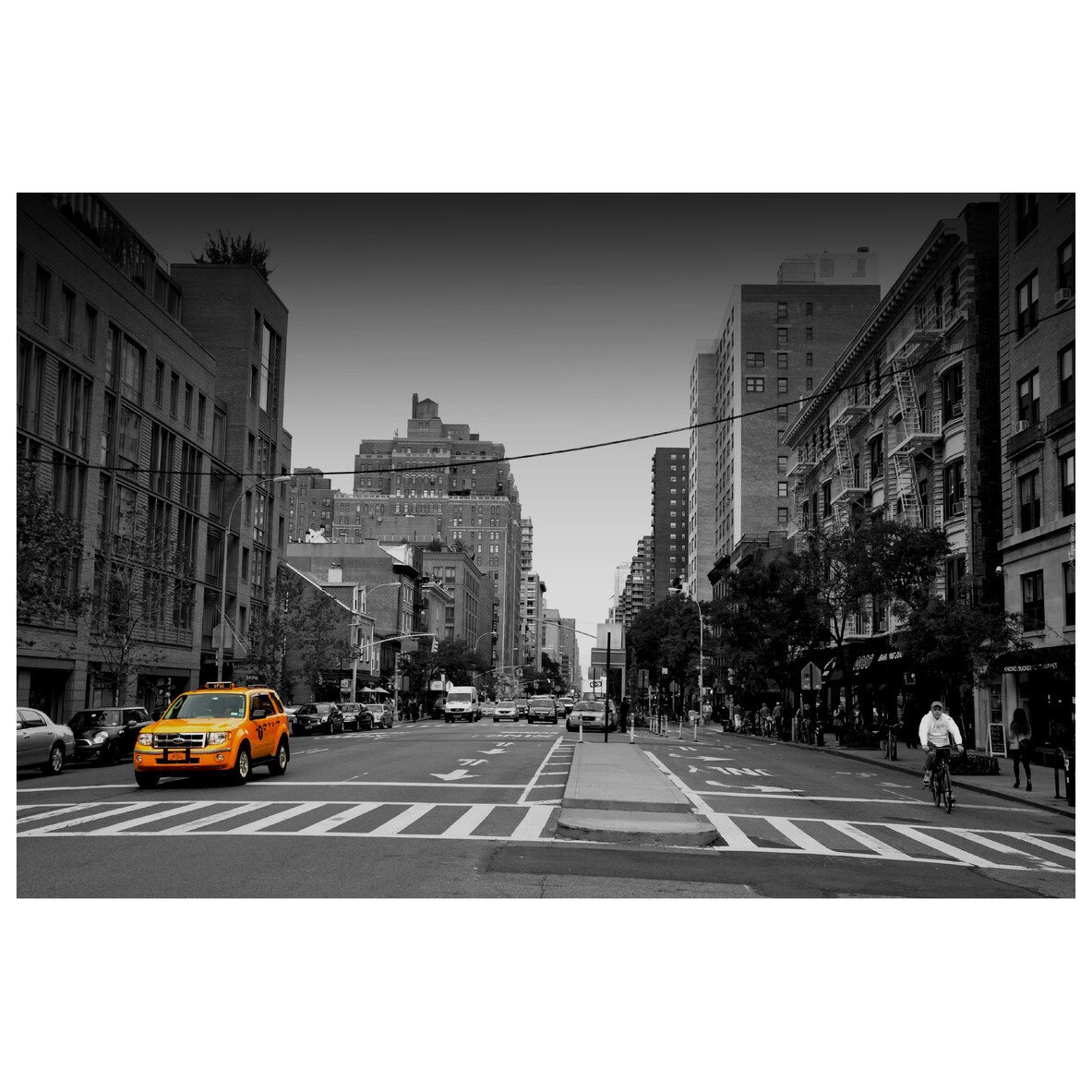 Fototapet Autoadeziv New York Taxi - YBL-039, 80 x 120 cm