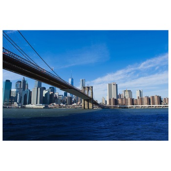 Fototapet Autoadeziv Brooklyn Bridge - YBL-080, 80 x 120 cm Fototapet Autoadeziv Brooklyn Bridge - YBL-080, 80 x 120 cm