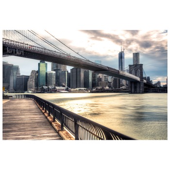 Fototapet Autoadeziv Brooklyn, New York - YBL-050, 80 x 120 cm Fototapet Autoadeziv Brooklyn, New York - YBL-050, 80 x 120 cm