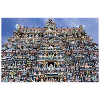 Fototapet Autoadeziv Templu Hindus, Madurai, India - YBL-245, 80 x 120 cm Fototapet Autoadeziv Templu Hindus, Madurai, India - YBL-245, 80 x 120 cm
