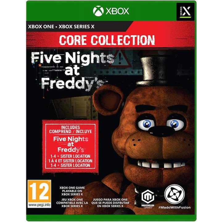 Five Nights At Freddy's Core Collection Xone Xsx Xbox One és Xbox Series X Játékszoftver
