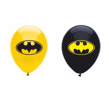 Set 25 baloane 30 cm inscriptionate Batman Set 25 baloane 30 cm inscriptionate Batman