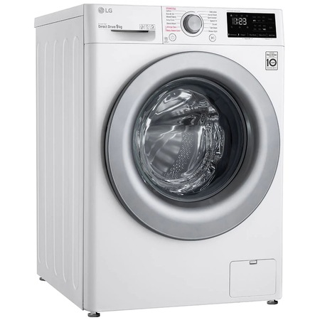 Masina spalat rufe LG F4WV309S4E, 9 kg, 1400 RPM, Clasa A+++, Inverter Direct Drive, Steam, Smart Diagnosis, Alb