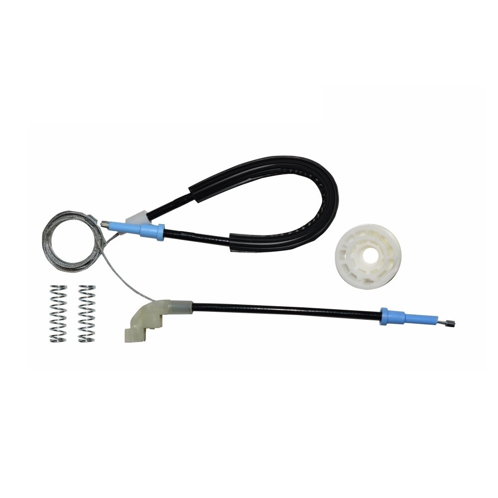 Kit reparatie macara electrica geam usa auto Mitsubishi Carisma 1995-2004 - cabluri cu rola dreapta fata