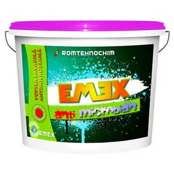 Vopsea Lavabila Antimucegai “EMEX”, Galben Pastel, Bidon 15 Litri Vopsea Lavabila Antimucegai “EMEX”, Galben Pastel, Bidon 15 Litri