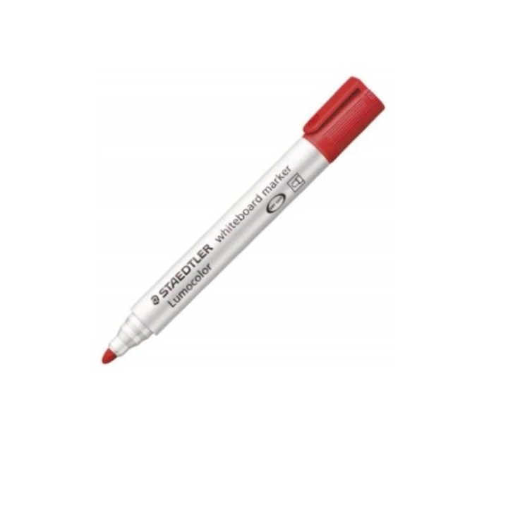 Маркер бяла дъска Staedtler Lumocolor RED, комплект 10 бр