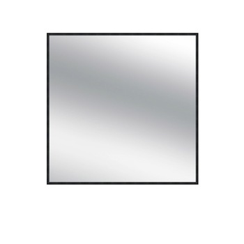 Oglinda decorativa minimalista, neagra, 90 x 90 cm, ORSINI Oglinda decorativa minimalista, neagra, 90 x 90 cm, ORSINI