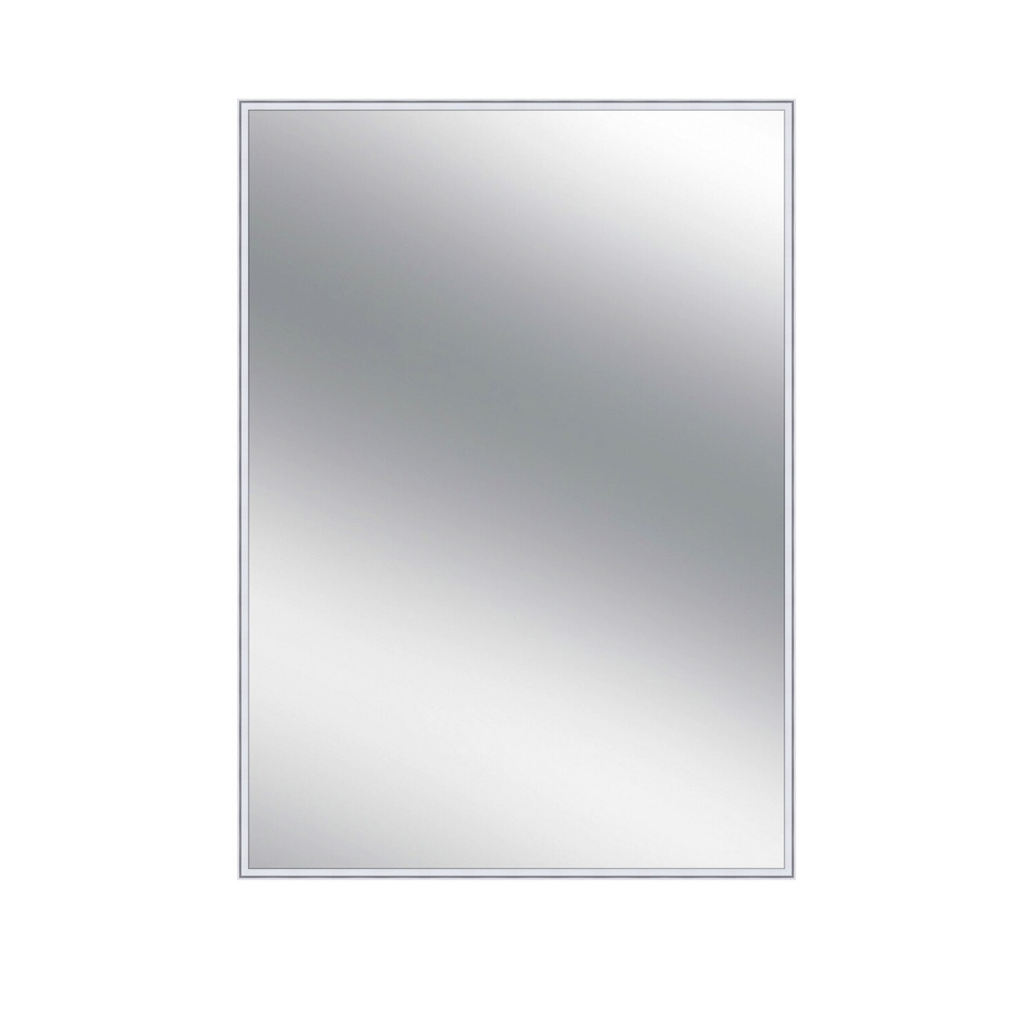 Oglinda decorativa minimalista, alba, 70 x 90 cm, ORSINI