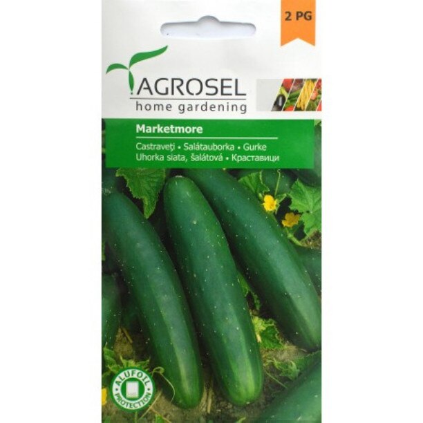 Seminte castraveti Marketmore, Agrosel - 2 gr