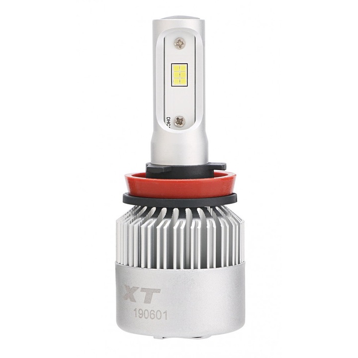 2 db H11 CSP Canbus LED készlet autófényszórókhoz, teljesítmény 72W, fényerő 8000 Lm, 12V - 24V