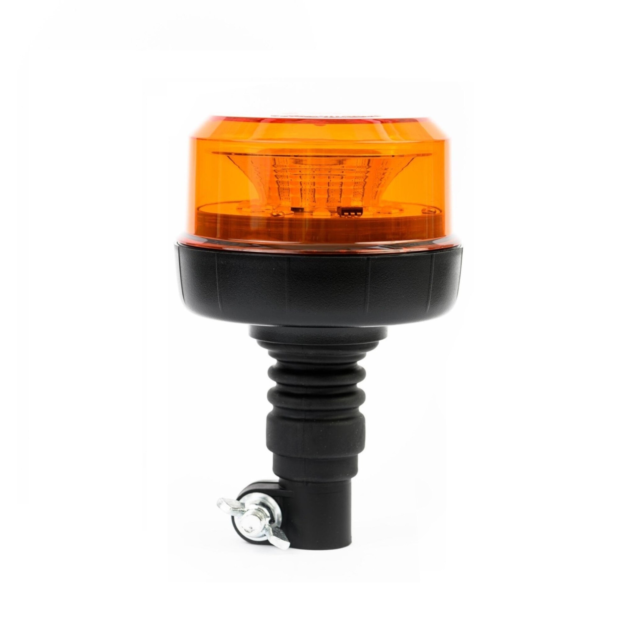 Girofar Flexzon, LED, Slim, 12-24V, 12 SMD, Omologare E9, Prindere Tija Flexibil, Galben