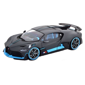 Macheta auto Bugatti Divo (2019), 1:18, Matt Grey, Bburago Macheta auto Bugatti Divo (2019), 1:18, Matt Grey, Bburago