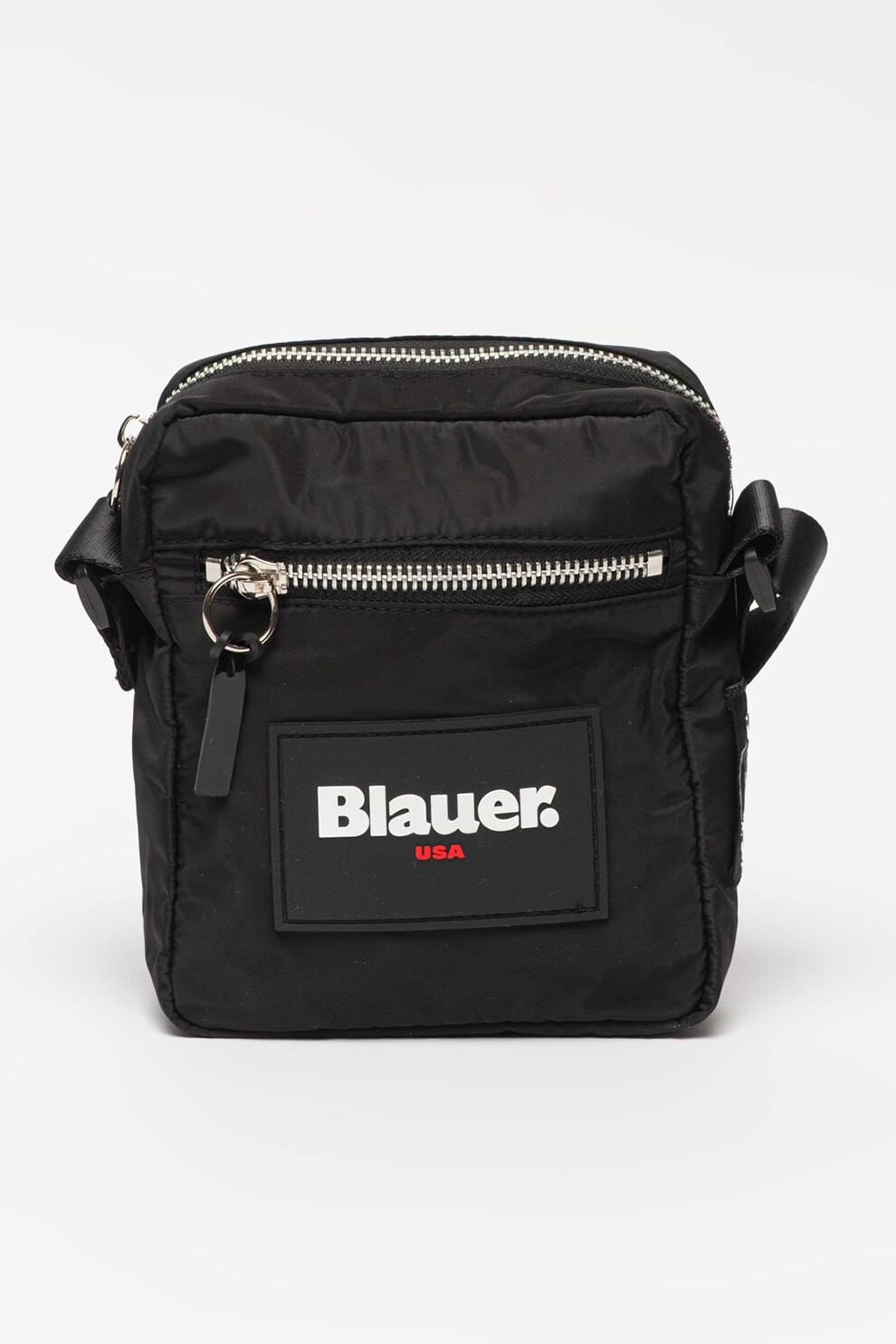 Blauer, Geanta crossbody cu aplicatie logo Colby, Negru