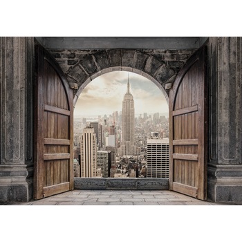 Fototapet DEGRETS 83290, Intrare in New York 3D, 254x368cm Fototapet DEGRETS 83290, Intrare in New York 3D, 254x368cm