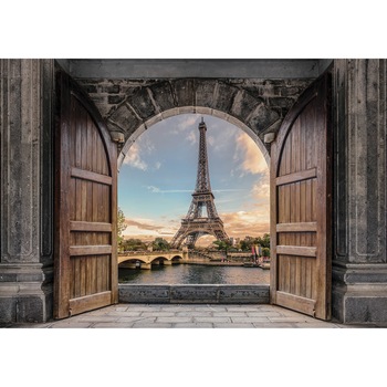 Fototapet DEGRETS 83292, Intrare in Paris 3D, 254x368cm Fototapet DEGRETS 83292, Intrare in Paris 3D, 254x368cm