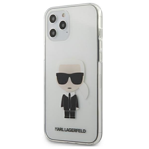 Husa iPhone 12 / 12 Pro Karl Lagerfeld Ikonik Transparenta