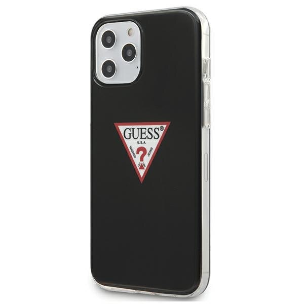 Husa iPhone 12 Pro Max Guess Triangle Collection Black