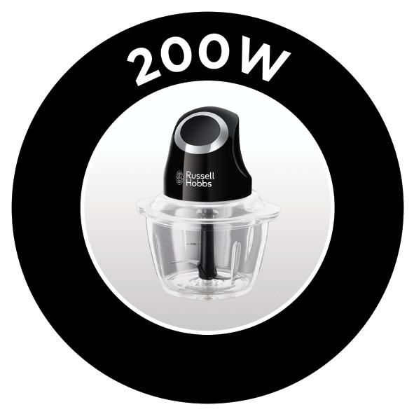 Russell Hobbs 24662-56 mini aprító, 200W, 500 ml edény, fekete - eMAG.hu