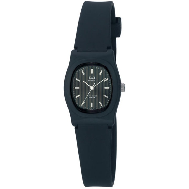 Ceas analog pentru femei, Q&Q, Negru