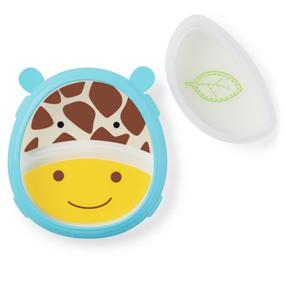 Set Farfurie & Bol Zoo Smart – Girafa Skip Hop
