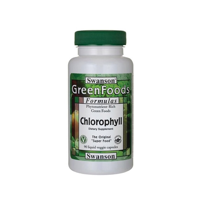 Supliment alimentar, Swanson, Chlorophyll, 90 Capsule