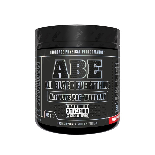Supliment alimentar Applied Nutrition ABE All Black Everything Pre-Workout 315g, Aroma Punch de fructe