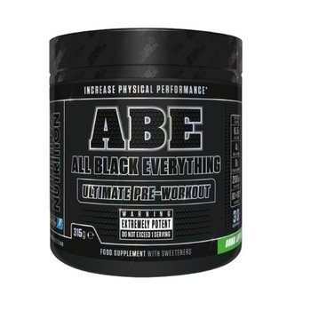 Supliment alimentar Applied Nutrition ABE All Black Everything Pre-Workout 315g, Aroma Mar acru Supliment alimentar Applied Nutrition ABE All Black Everything Pre-Workout 315g, Aroma Mar acru