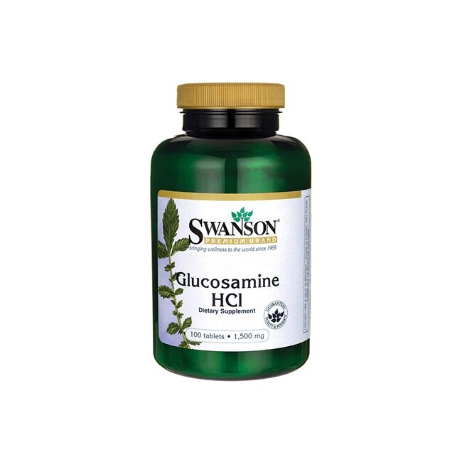 Supliment Alimentar, Swanson, Glucosamine Hcl 1500 Mg, 100 Capsule