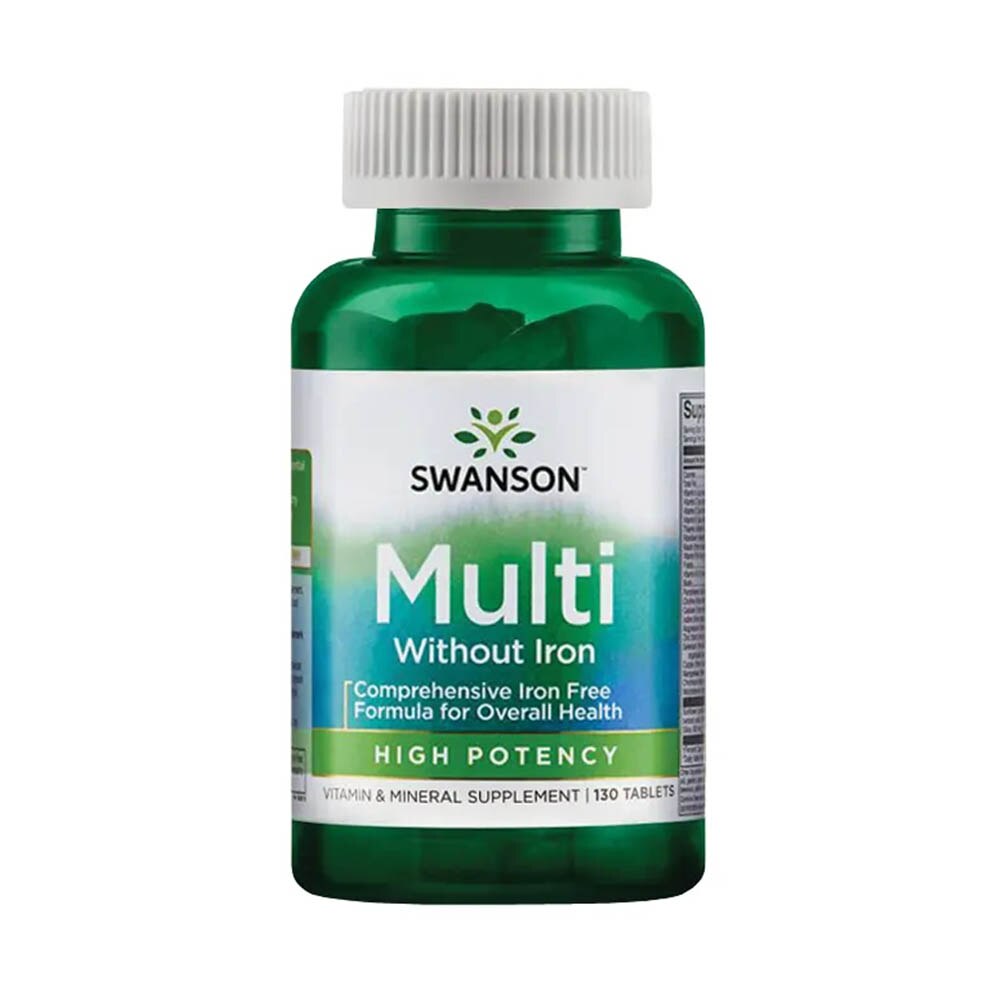 Multivitamin without Iron Century Formula, Swanson, 130 tablete SW832