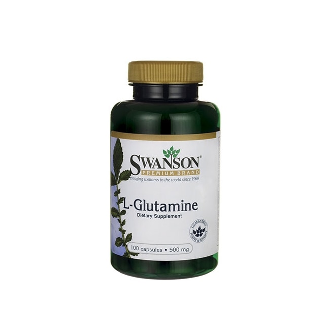 Supliment Alimentar, Swanson, L-Glutamine 500 Mg, 100 Capsule