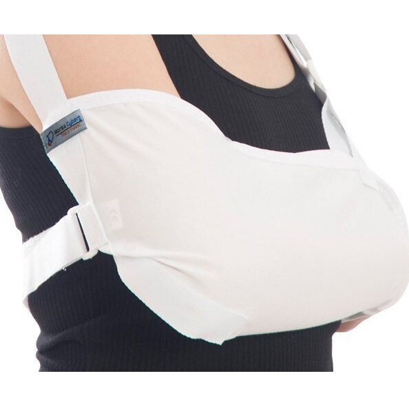 Orteza sustinere brat din tesatura de bumbac, marime S, lungime brat 34-38 cm, Morsa Cyberg