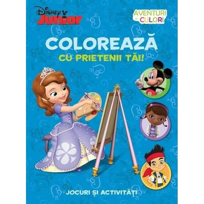 Disney Junior, Coloreaza cu prietenii tai!