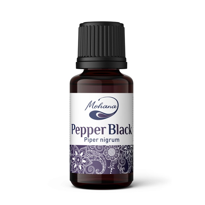 Етерично масло Мохана Pepper Black, Черен пипер, 10мл
