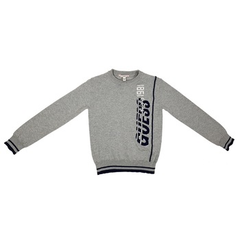 Pulover baieti 1981 Guess Kids, gri, 12 ani Pulover baieti 1981 Guess Kids, gri, 12 ani