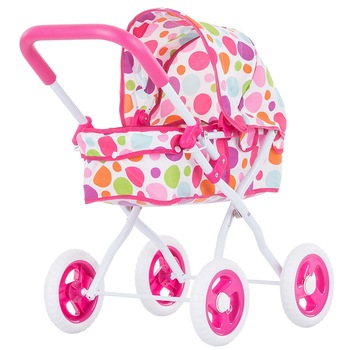 Carucior pentru papusi Chipolino Lora white Carucior pentru papusi Chipolino Lora white