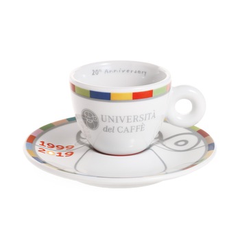 Set Ceasca espresso si farfurie, illy aniversara, 60ml, portelan Set Ceasca espresso si farfurie, illy aniversara, 60ml, portelan