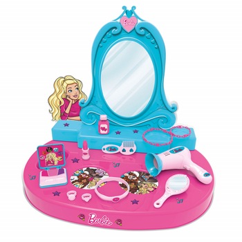 Set de joaca masuta de machiaj Barbie Vanity Studio Set de joaca masuta de machiaj Barbie Vanity Studio