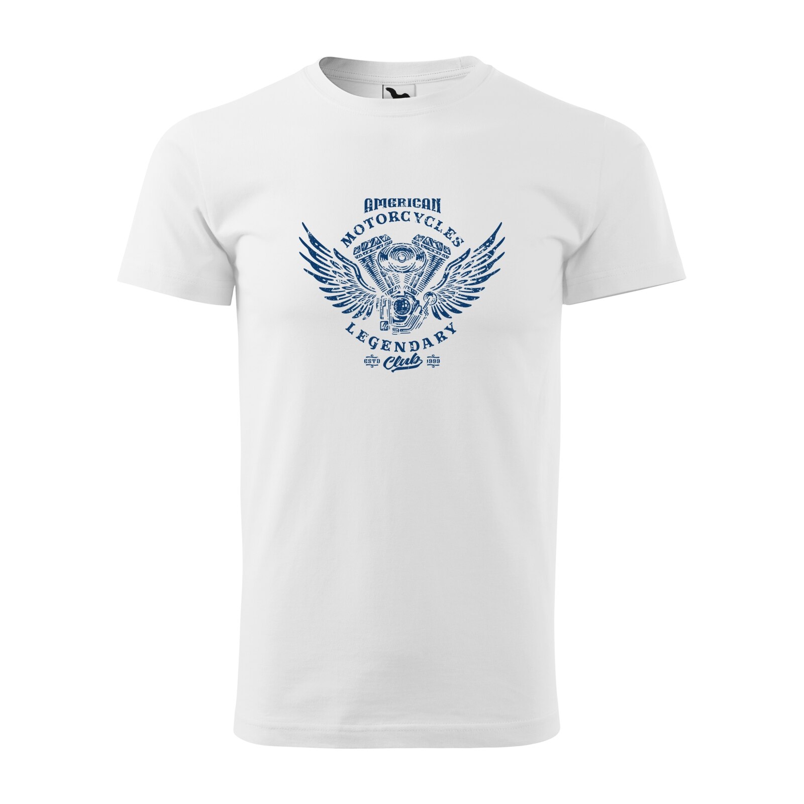 Tricou alb barbati pentru motociclisti, bikeri, Legendary Motorcycles, marime S