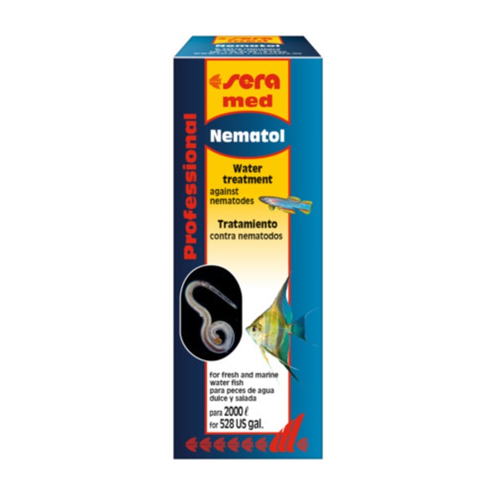 Tratament pentru pesti Sera Nematol 10ml