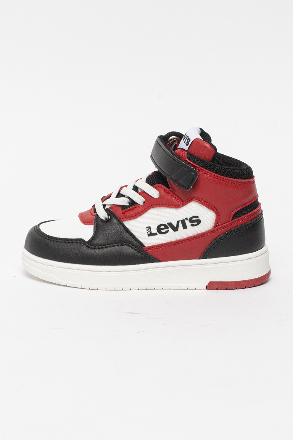 Levi's Kids, Pantofi sport mid-high de piele ecologica Block
