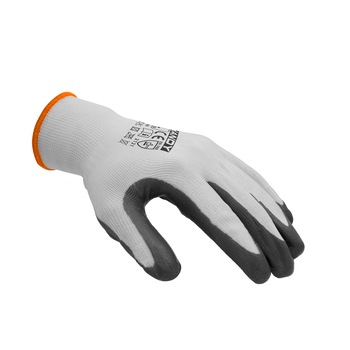 Set 12 perechi de manusi Handy, pentru operatii de montaj cu acoperire nitril, marimea XL Set 12 perechi de manusi Handy, pentru operatii de montaj cu acoperire nitril, marimea XL